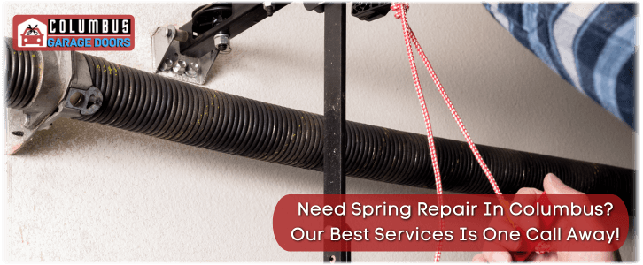 Broken Garage Door Spring Columbus